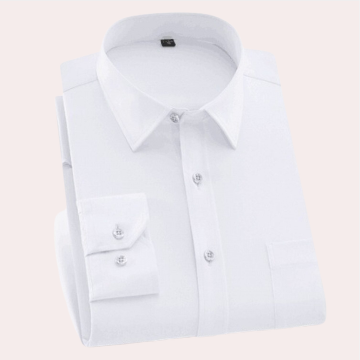 Premium Wrinkle-Resistant Shirt for the Fashion-Forward Gentleman