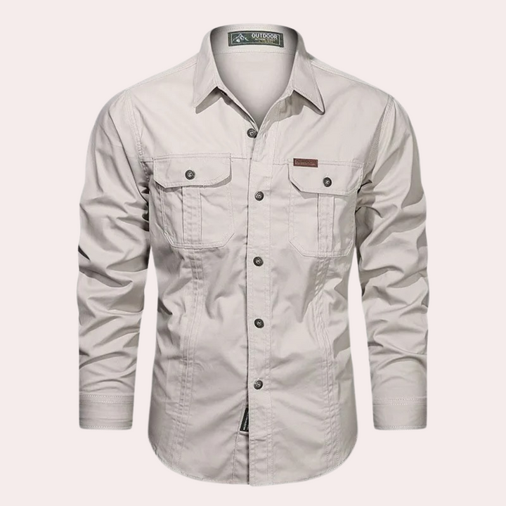 Trendy Men's Casual Shirt Perfect for Outdoor Adventures