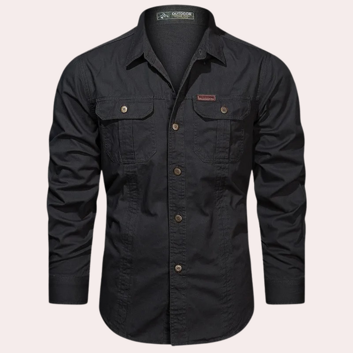 Trendy Men's Casual Shirt Perfect for Outdoor Adventures