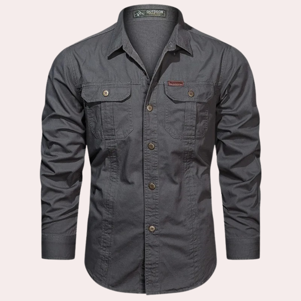 Trendy Men's Casual Shirt Perfect for Outdoor Adventures