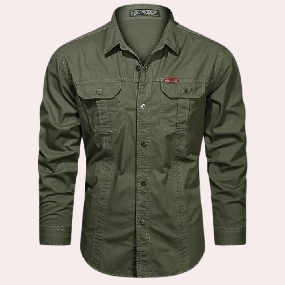 Trendy Men's Casual Shirt Perfect for Outdoor Adventures
