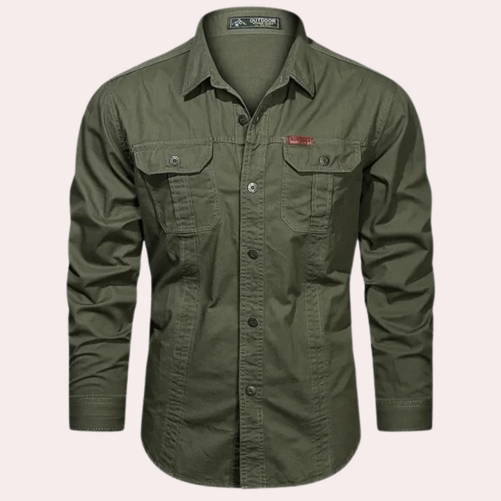 Trendy Men's Casual Shirt Perfect for Outdoor Adventures