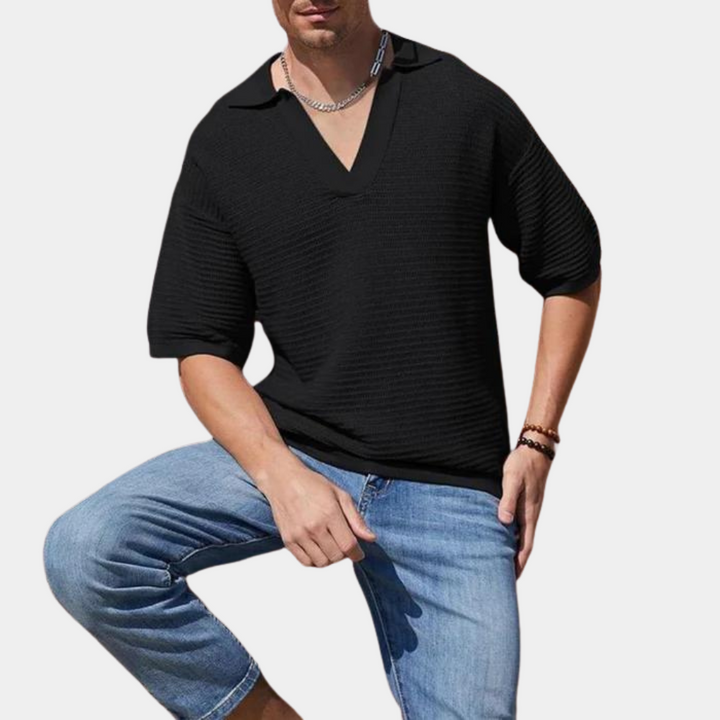 Chic Men's V-Neck T-Shirt
