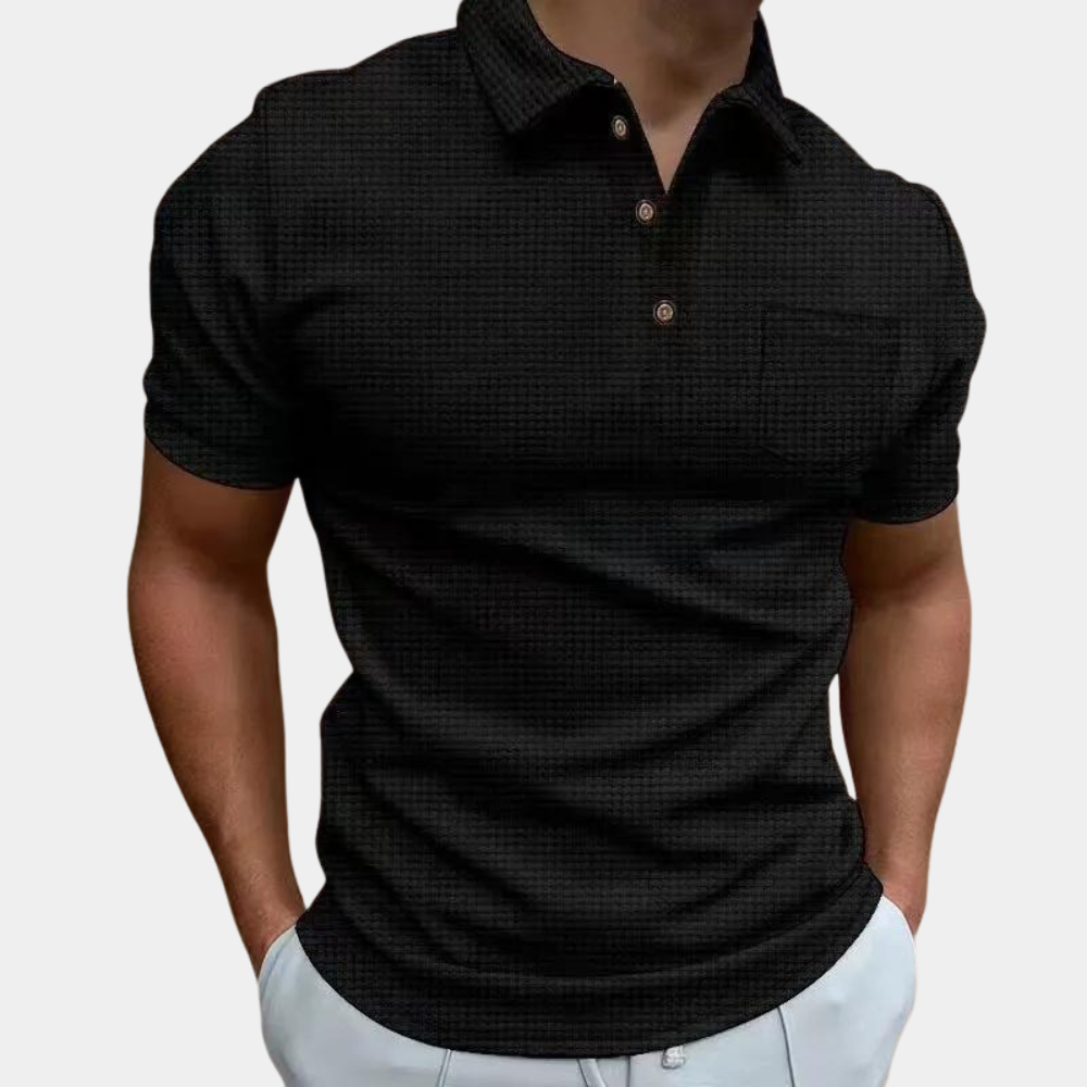 Elevate Your Wardrobe with Our Trendy Breathable Polo Shirt