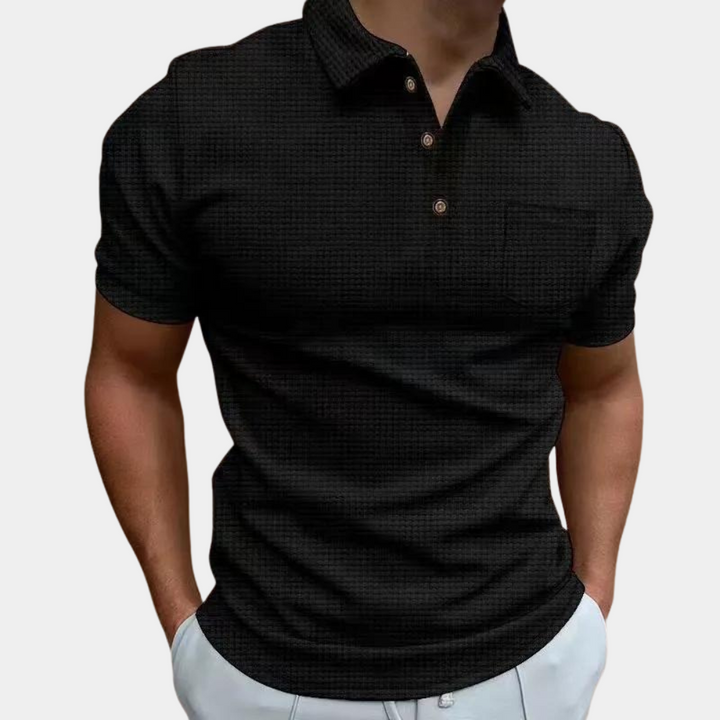 Elevate Your Wardrobe with Our Trendy Breathable Polo Shirt