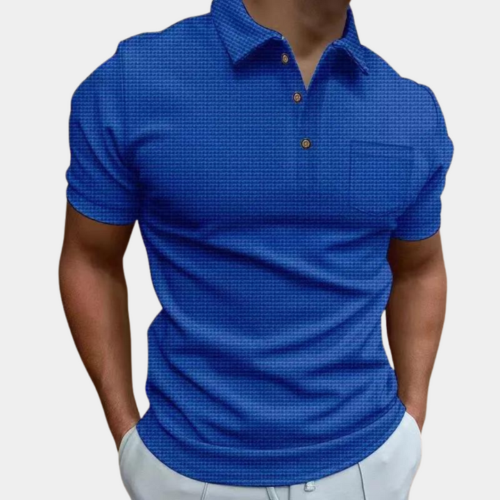 Elevate Your Wardrobe with Our Trendy Breathable Polo Shirt