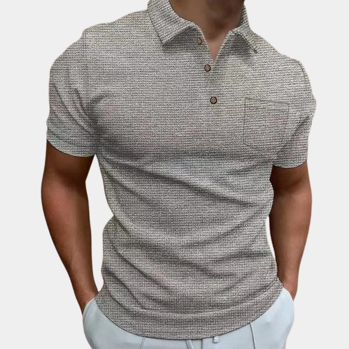Elevate Your Wardrobe with Our Trendy Breathable Polo Shirt
