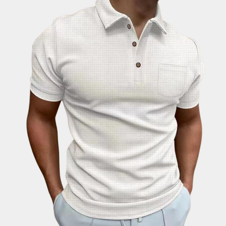 Elevate Your Wardrobe with Our Trendy Breathable Polo Shirt