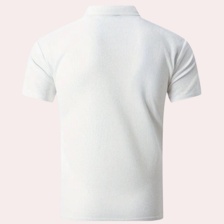 Elevate Your Wardrobe with Our Trendy Breathable Polo Shirt