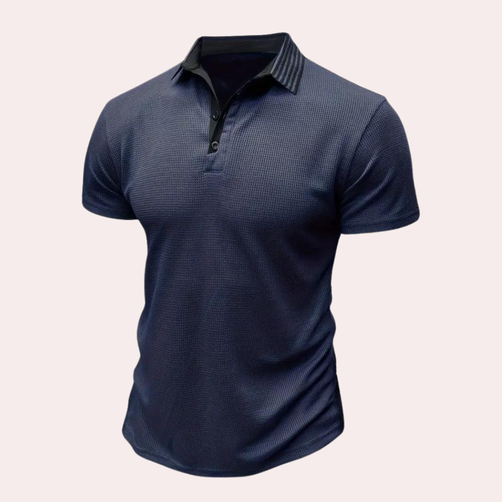 Chic Short-Sleeve Casual Shirt for Men