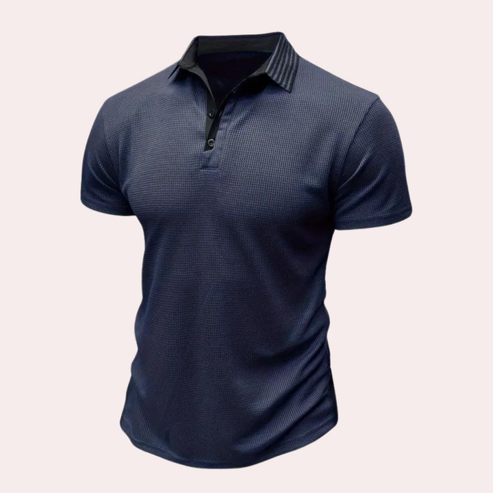 Chic Short-Sleeve Casual Shirt for Men