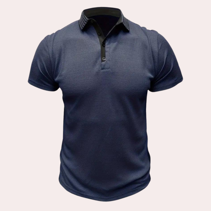 Chic Short-Sleeve Casual Shirt for Men