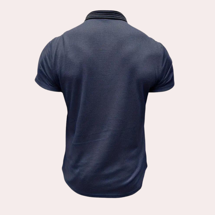 Chic Short-Sleeve Casual Shirt for Men