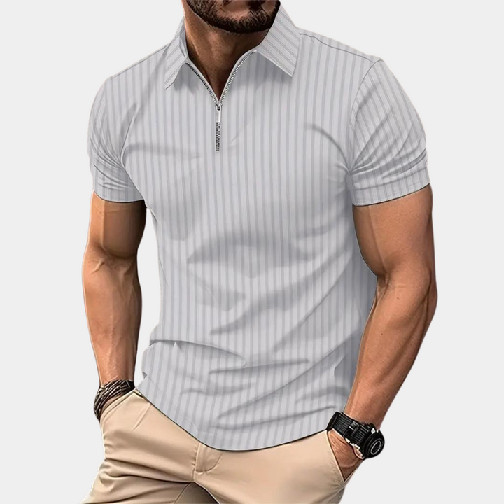 Elevate Your Wardrobe with Our Chic and Cozy Men's Polo Shirt
