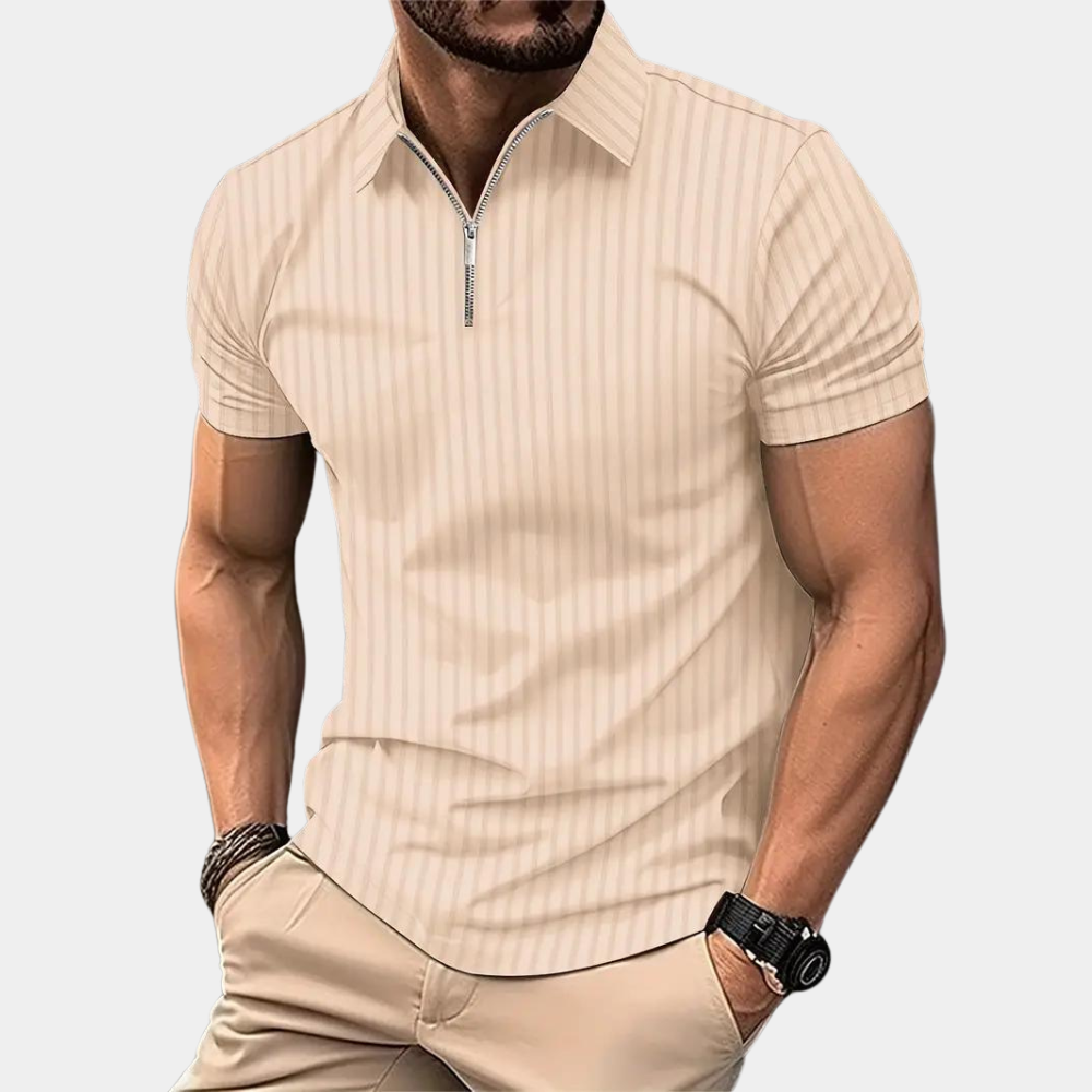 Elevate Your Wardrobe with Our Chic and Cozy Men's Polo Shirt