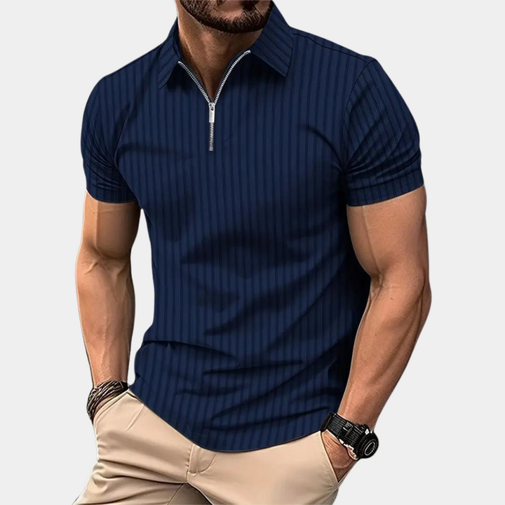Elevate Your Wardrobe with Our Chic and Cozy Men's Polo Shirt