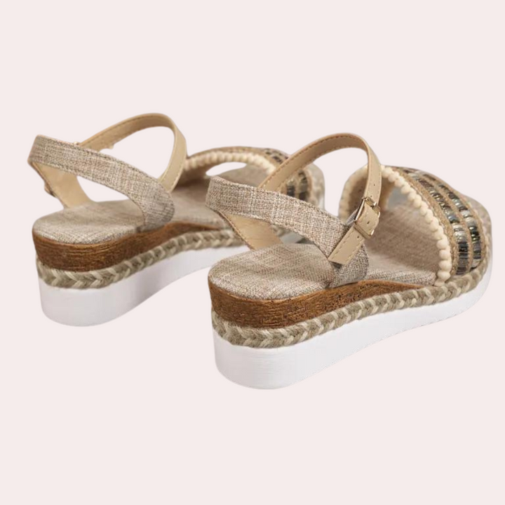 Chic Braided Women's Wedge Sandals for Ultimate Comfort