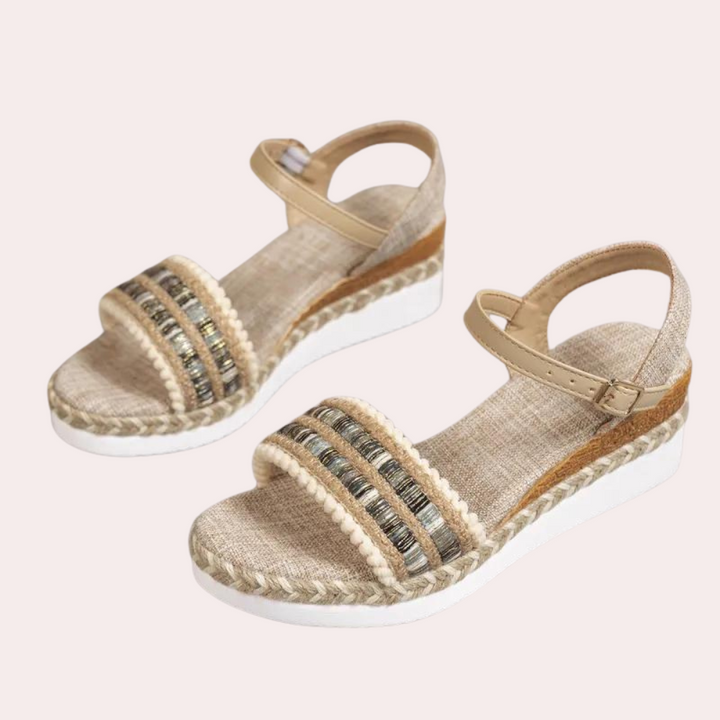 Chic Braided Women's Wedge Sandals for Ultimate Comfort