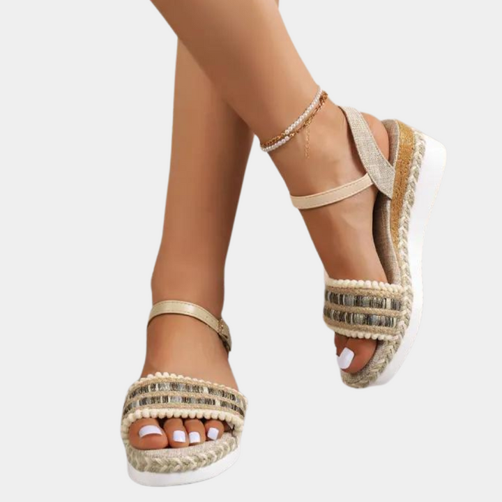Chic Braided Women's Wedge Sandals for Ultimate Comfort
