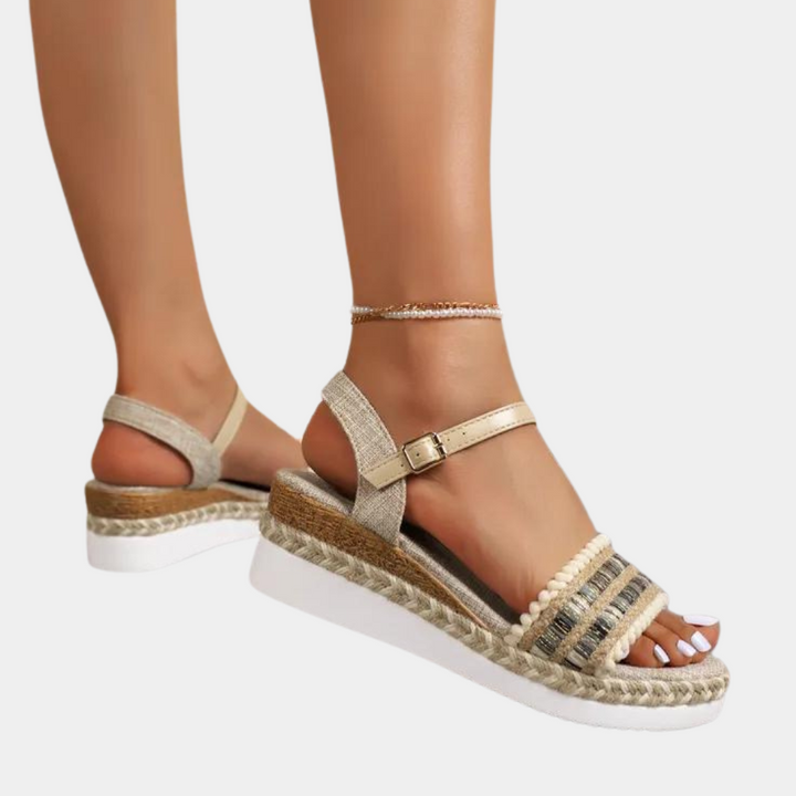 Chic Braided Women's Wedge Sandals for Ultimate Comfort