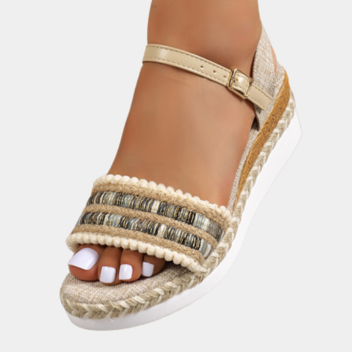 Chic Braided Women's Wedge Sandals for Ultimate Comfort
