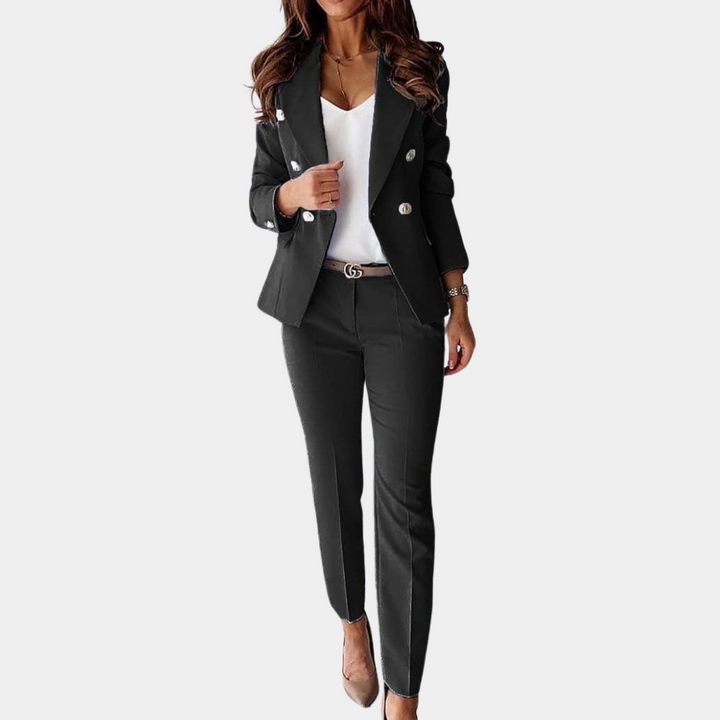 Luxurious Women's Wool Ensemble