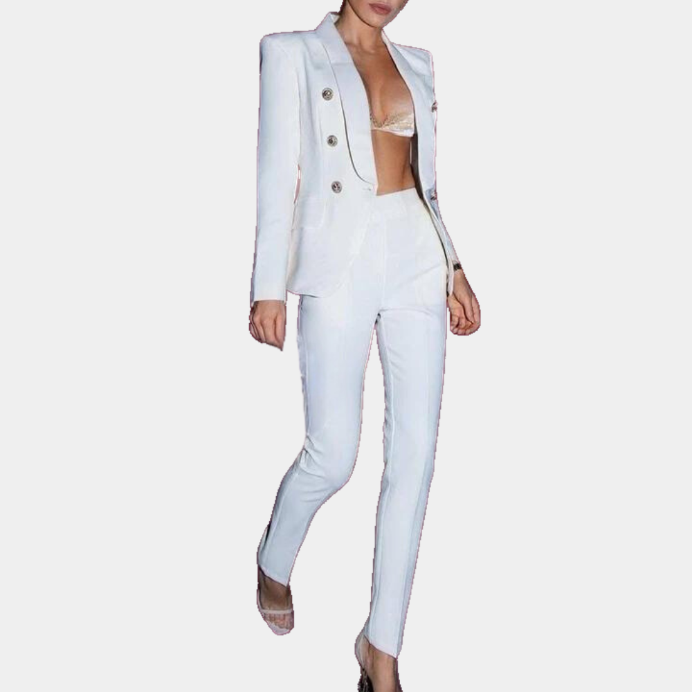 Luxurious Women's Wool Ensemble