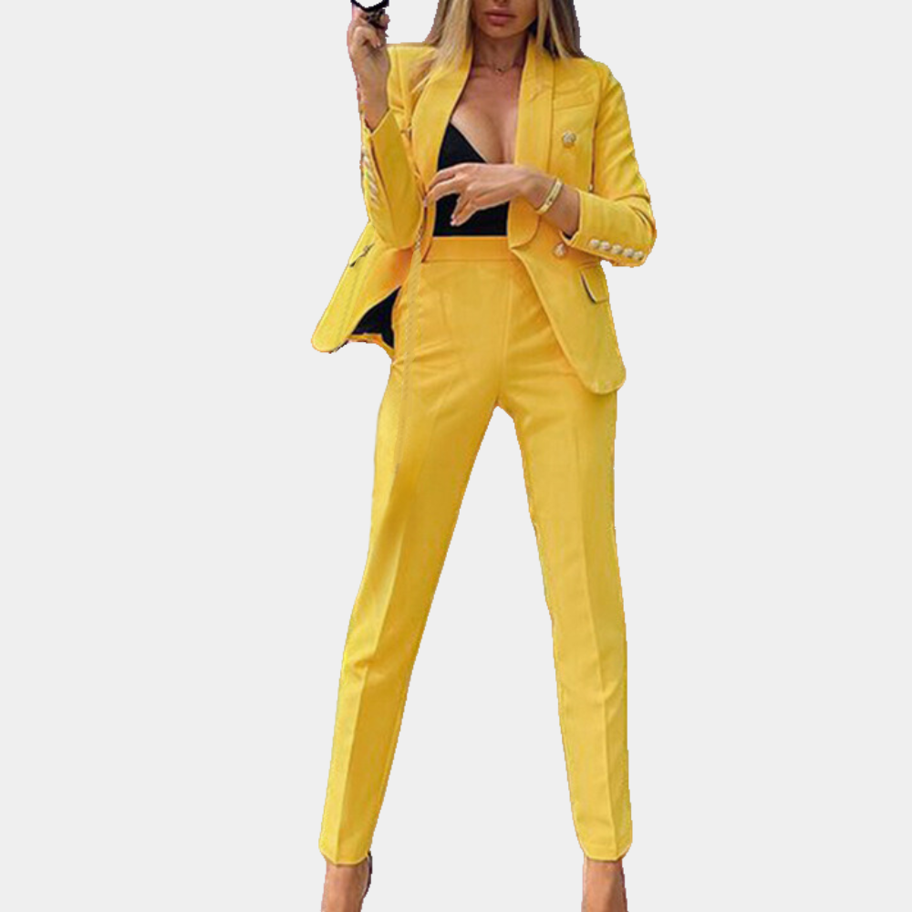 Luxurious Women's Wool Ensemble