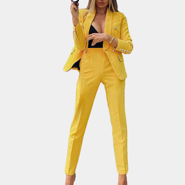 Luxurious Women's Wool Ensemble