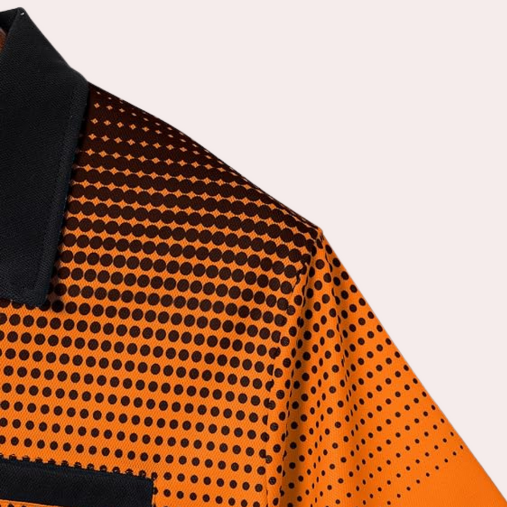 Trendy Orange Shirt for Effortless Casual Style