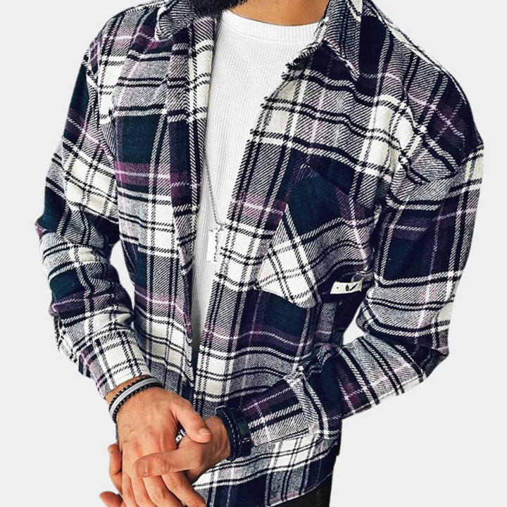 Chic and Cozy Men's Casual Shirt