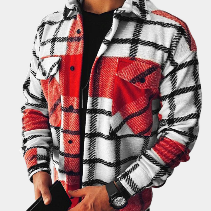 Chic and Cozy Men's Casual Shirt