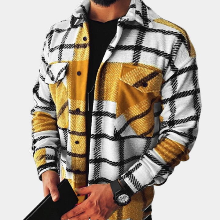 Chic and Cozy Men's Casual Shirt