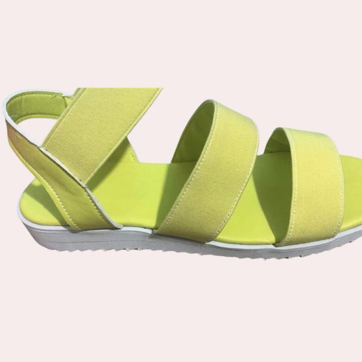 Chic and cozy sandals with elegant straps