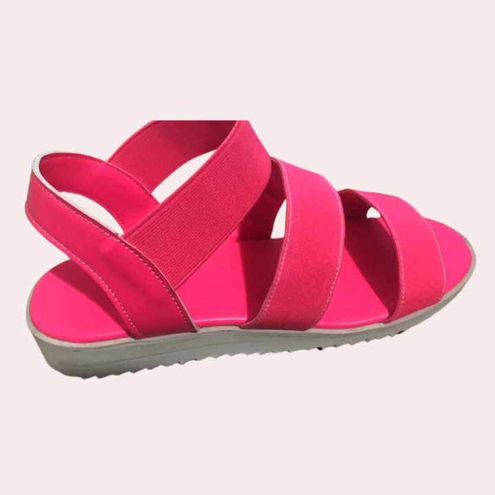 Chic and cozy sandals with elegant straps