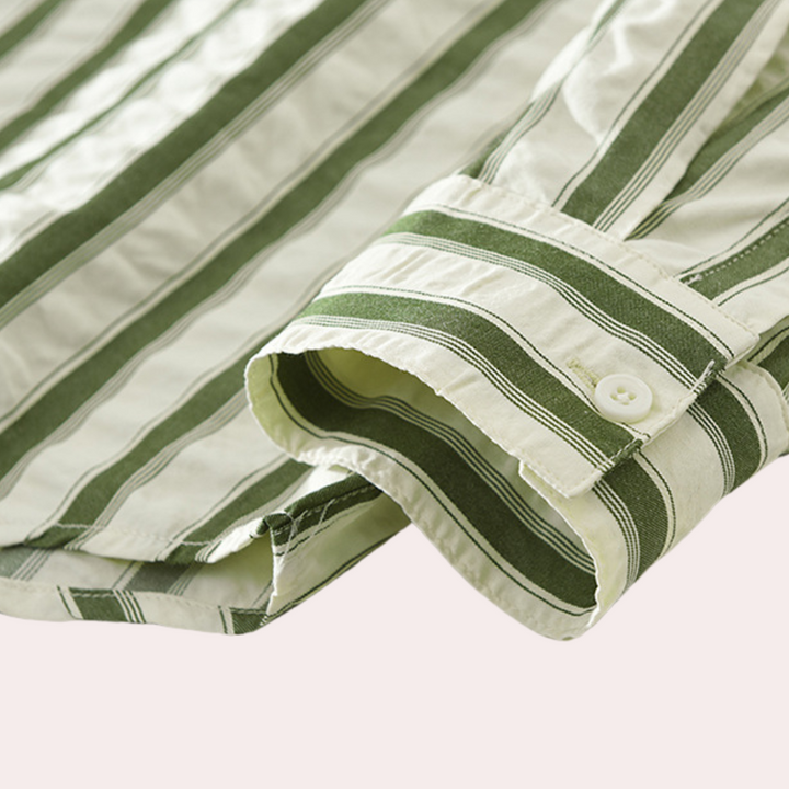 Modern Man's Casual Striped Shirt by Branko