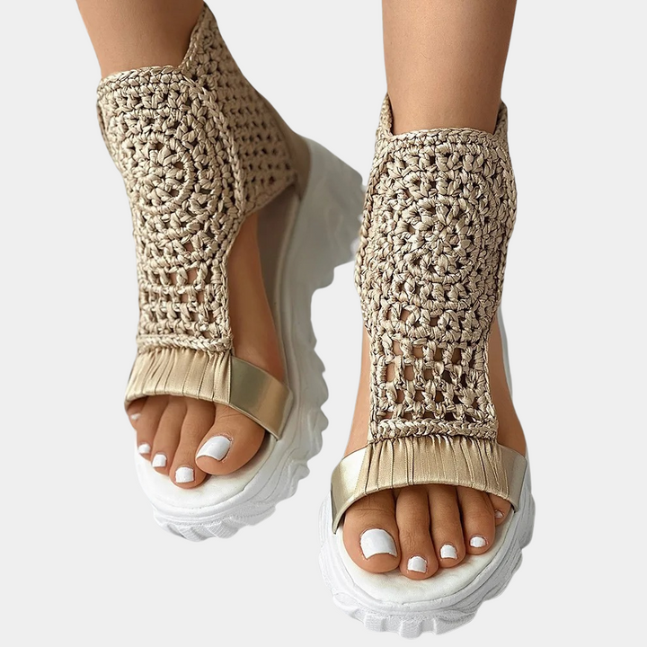 Stylish Braided Wedge Heels for the Modern Woman