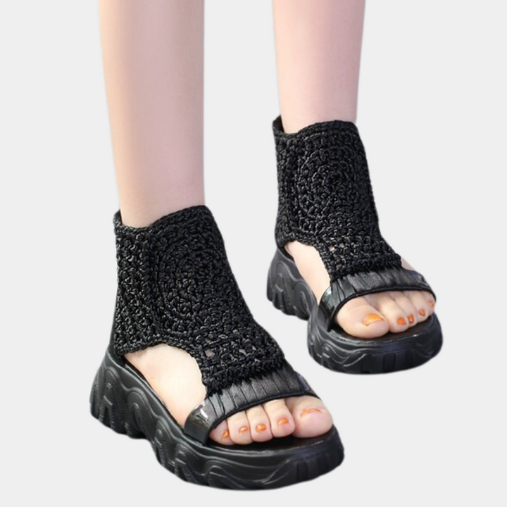 Stylish Braided Wedge Heels for the Modern Woman