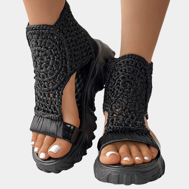Stylish Braided Wedge Heels for the Modern Woman