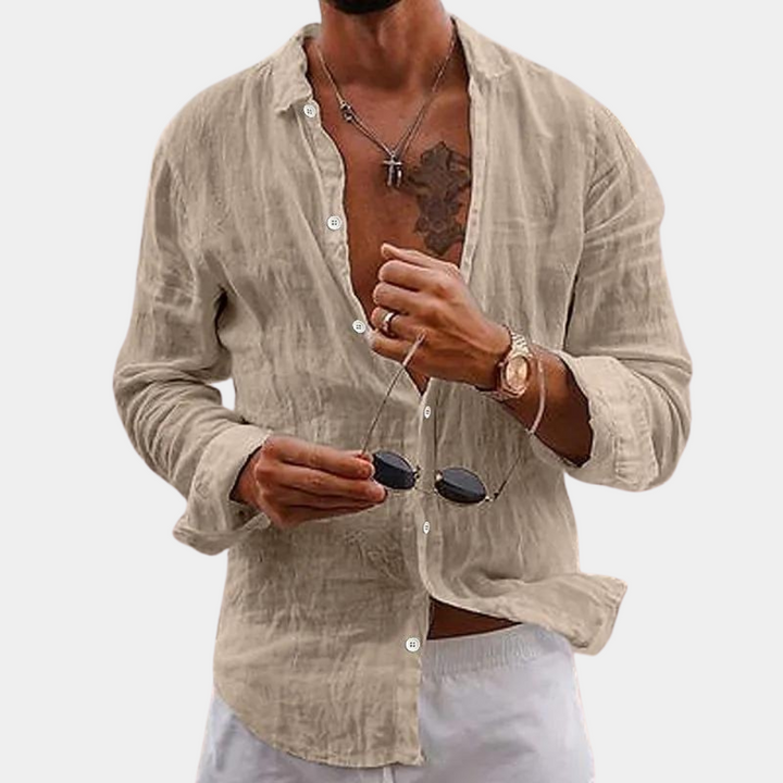 Chic and Adaptable Men's Shirt Perfect for Any Event