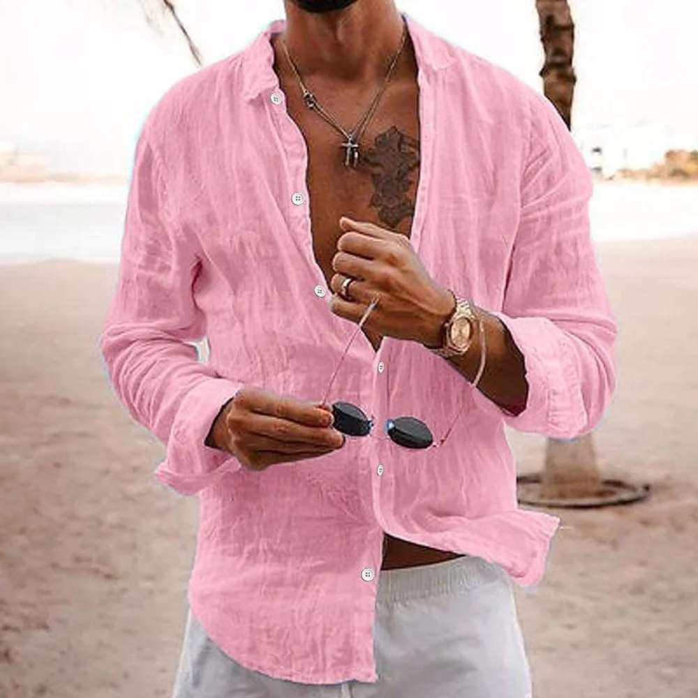 Chic and Adaptable Men's Shirt Perfect for Any Event