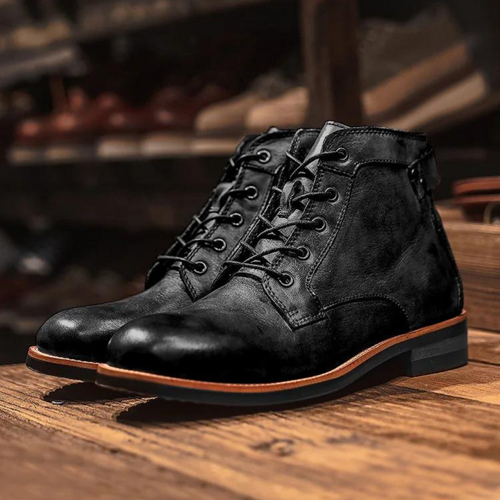 Exquisite Classic Leather Boots for Men
