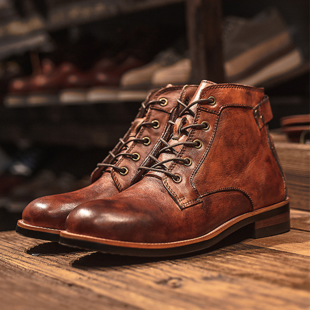 Exquisite Classic Leather Boots for Men