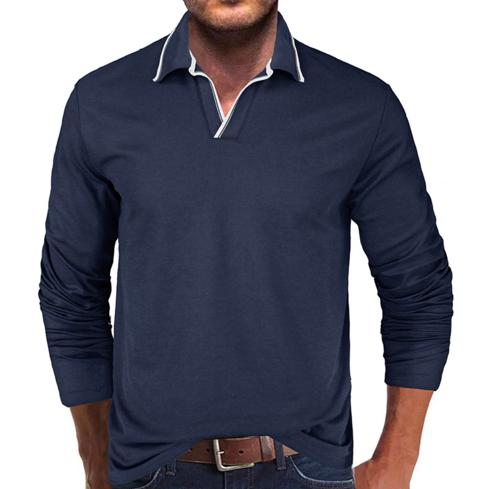 Trendy and Cozy V-neck T-shirt for Men