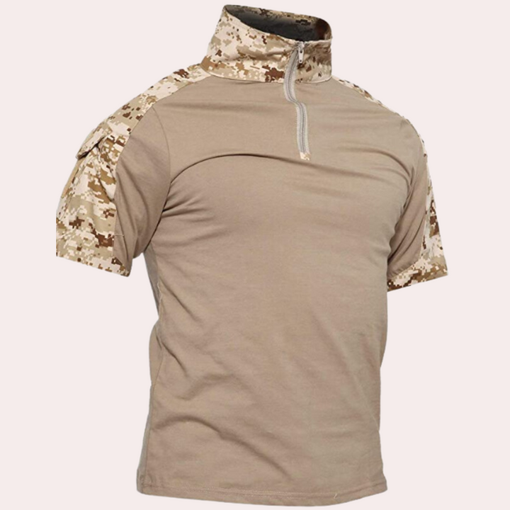 Trendy Men's Shirt Featuring Chic Zip Detail
