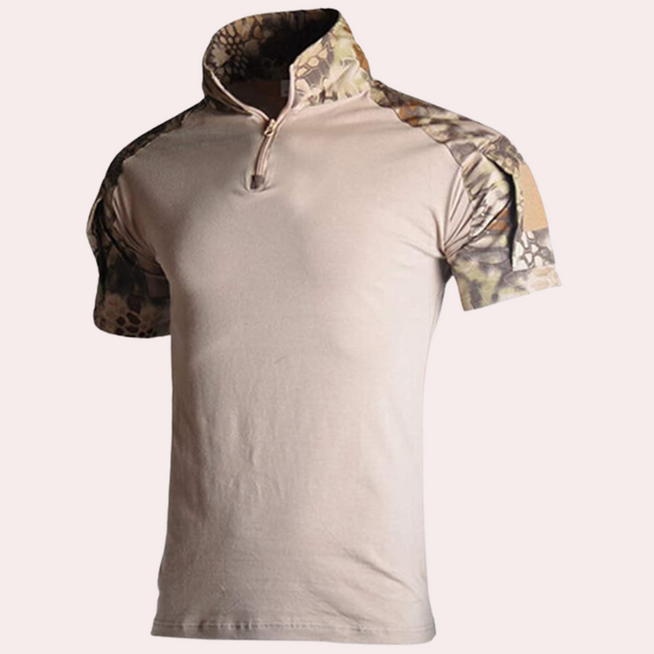 Trendy Men's Shirt Featuring Chic Zip Detail