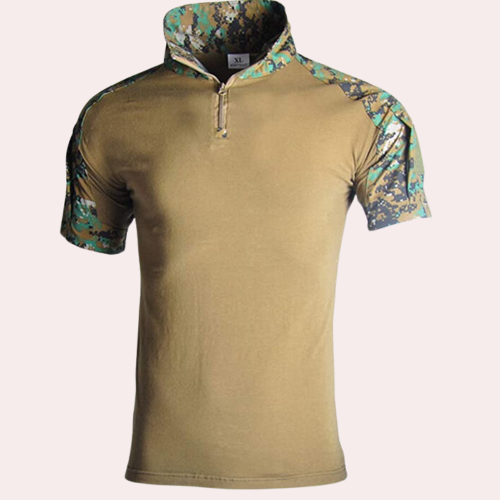 Trendy Men's Shirt Featuring Chic Zip Detail