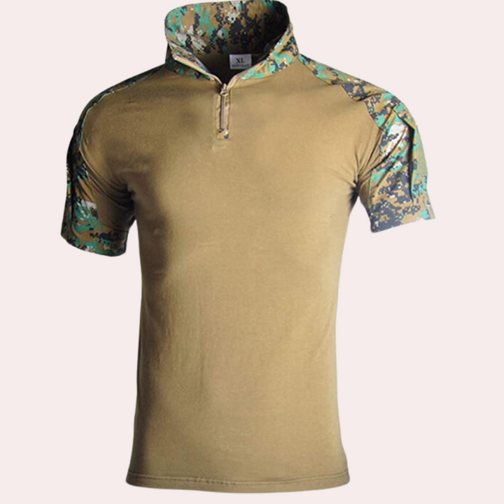 Trendy Men's Shirt Featuring Chic Zip Detail