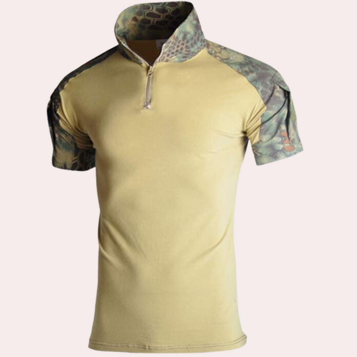 Trendy Men's Shirt Featuring Chic Zip Detail
