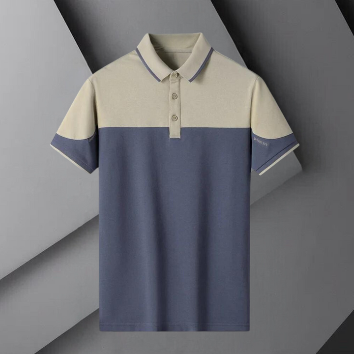 Stylish Men's Polo Shirt for a Refined and Airy Look